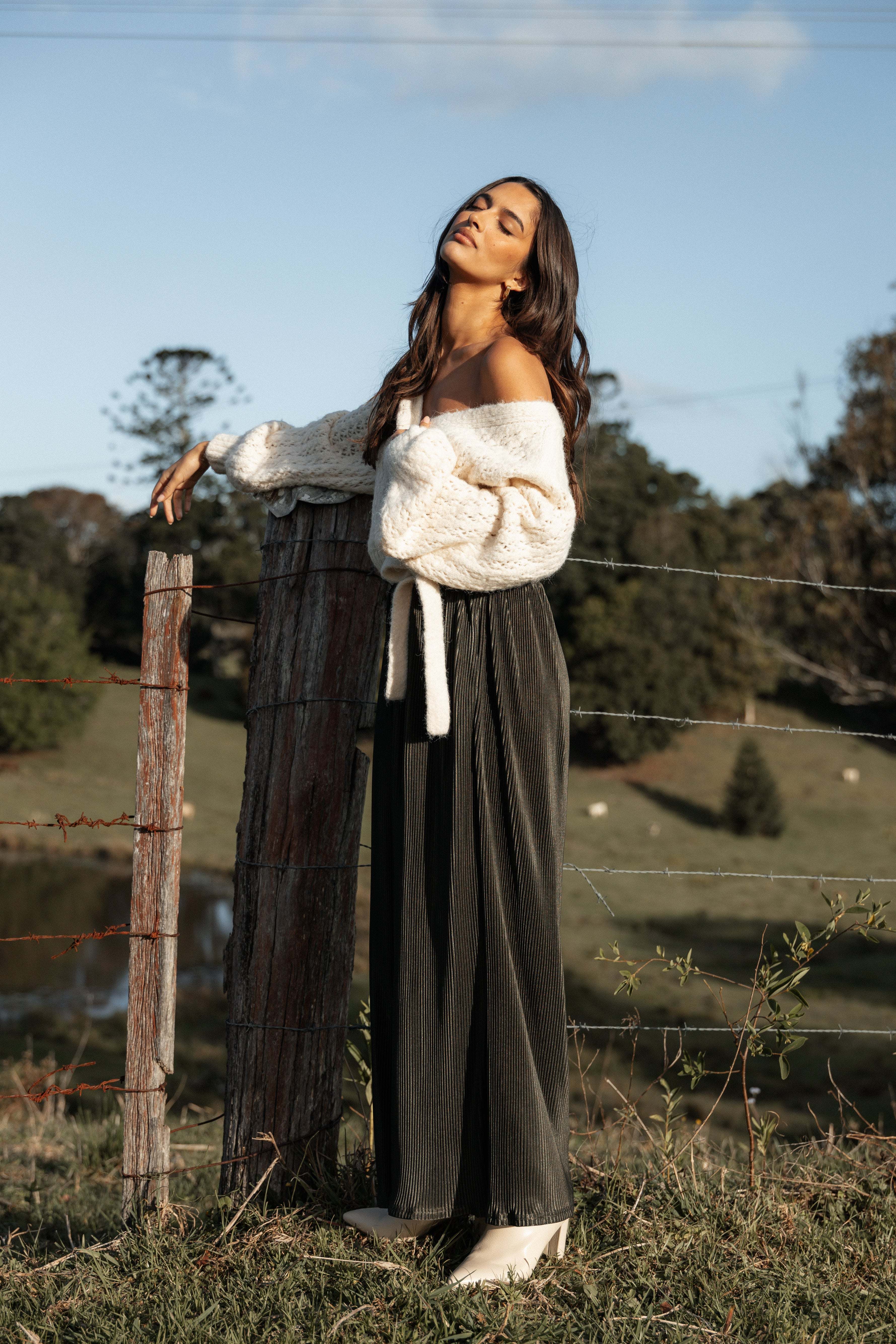Leria Wide Pant - Olive - XL - Image 50