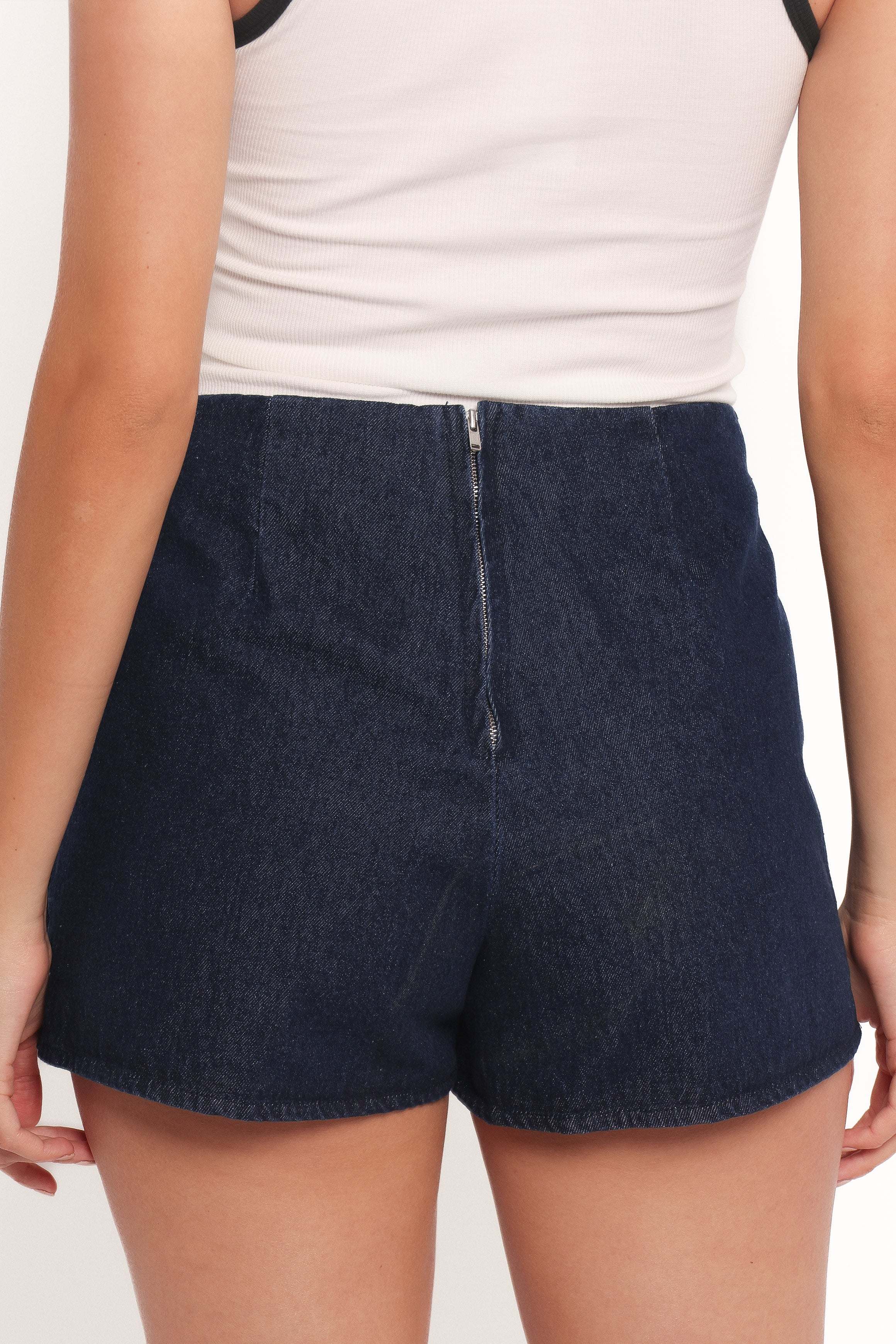Ressie Denim Mini Skort - Raw Denim - XL - Image 48