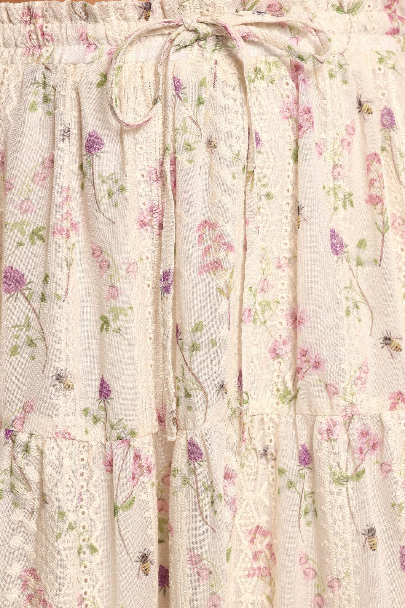 Amberlyn Maxi Skirt - Pink Floral - XL - Image 38