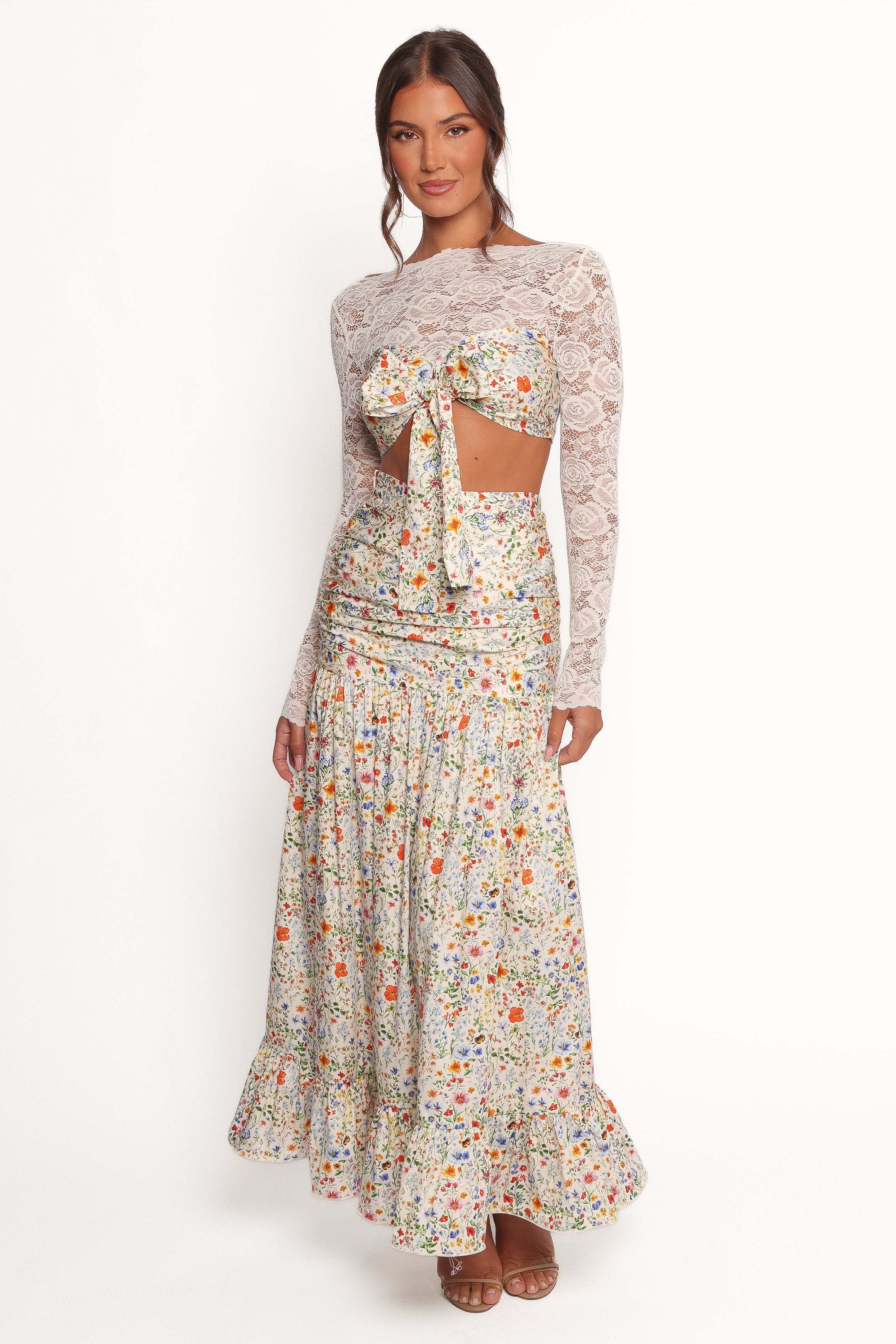 Dara Maxi Skirt - Garden Floral - XL - Image 38