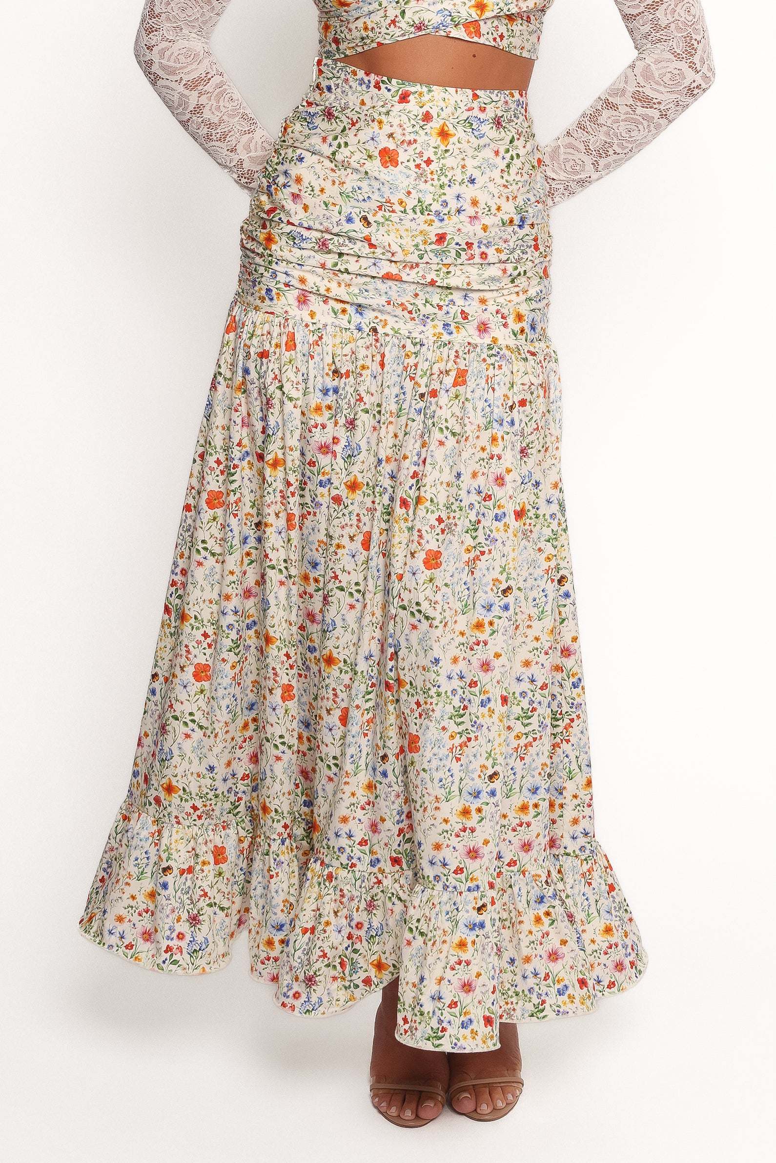 Dara Maxi Skirt - Garden Floral - XL - Image 39