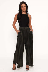 Leria Wide Pant - Olive - XL - Image 43