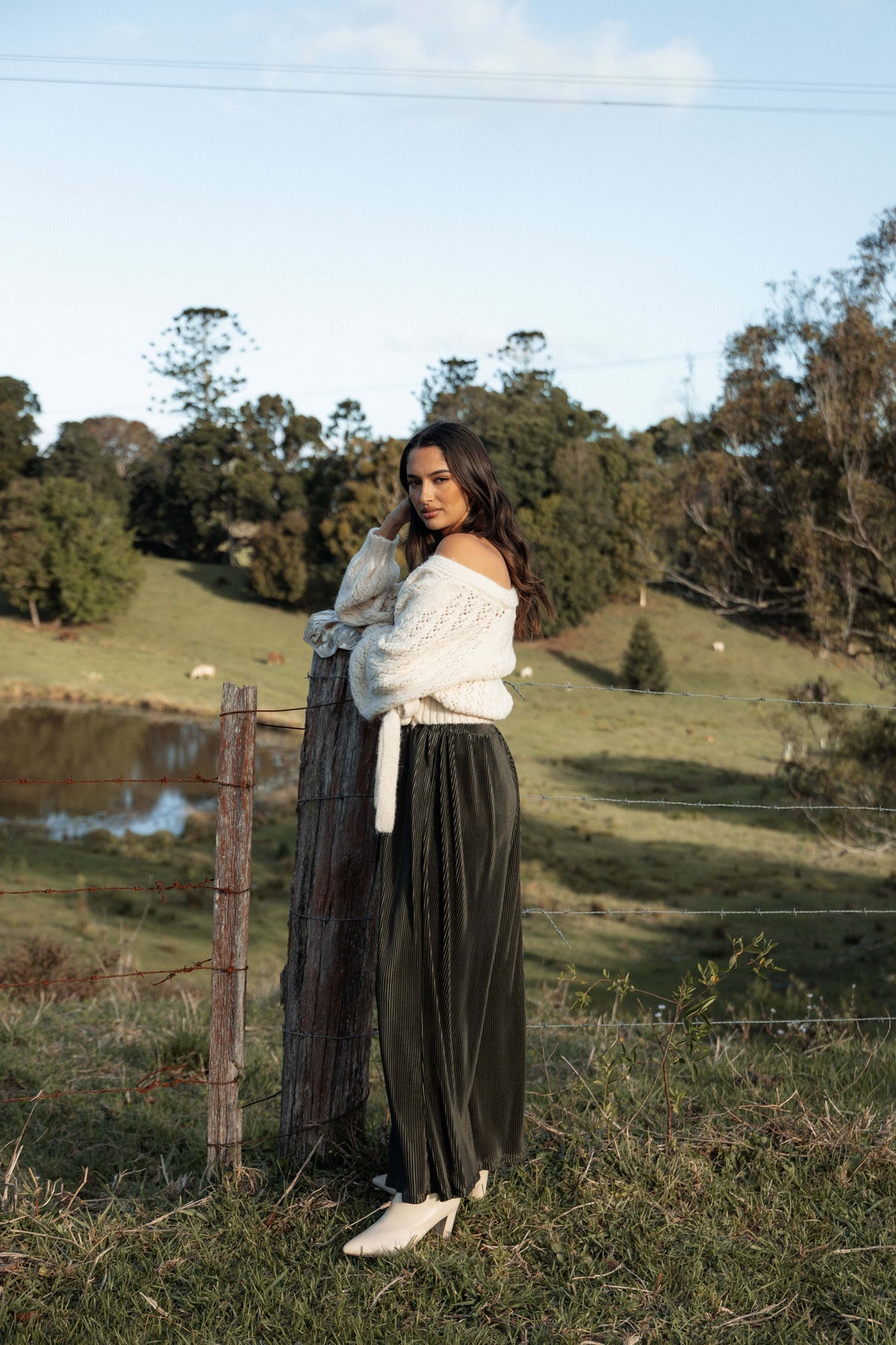 Leria Wide Pant - Olive - XL - Image 41