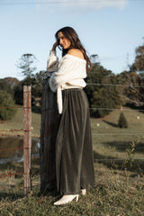 Leria Wide Pant - Olive - XL - Image 42