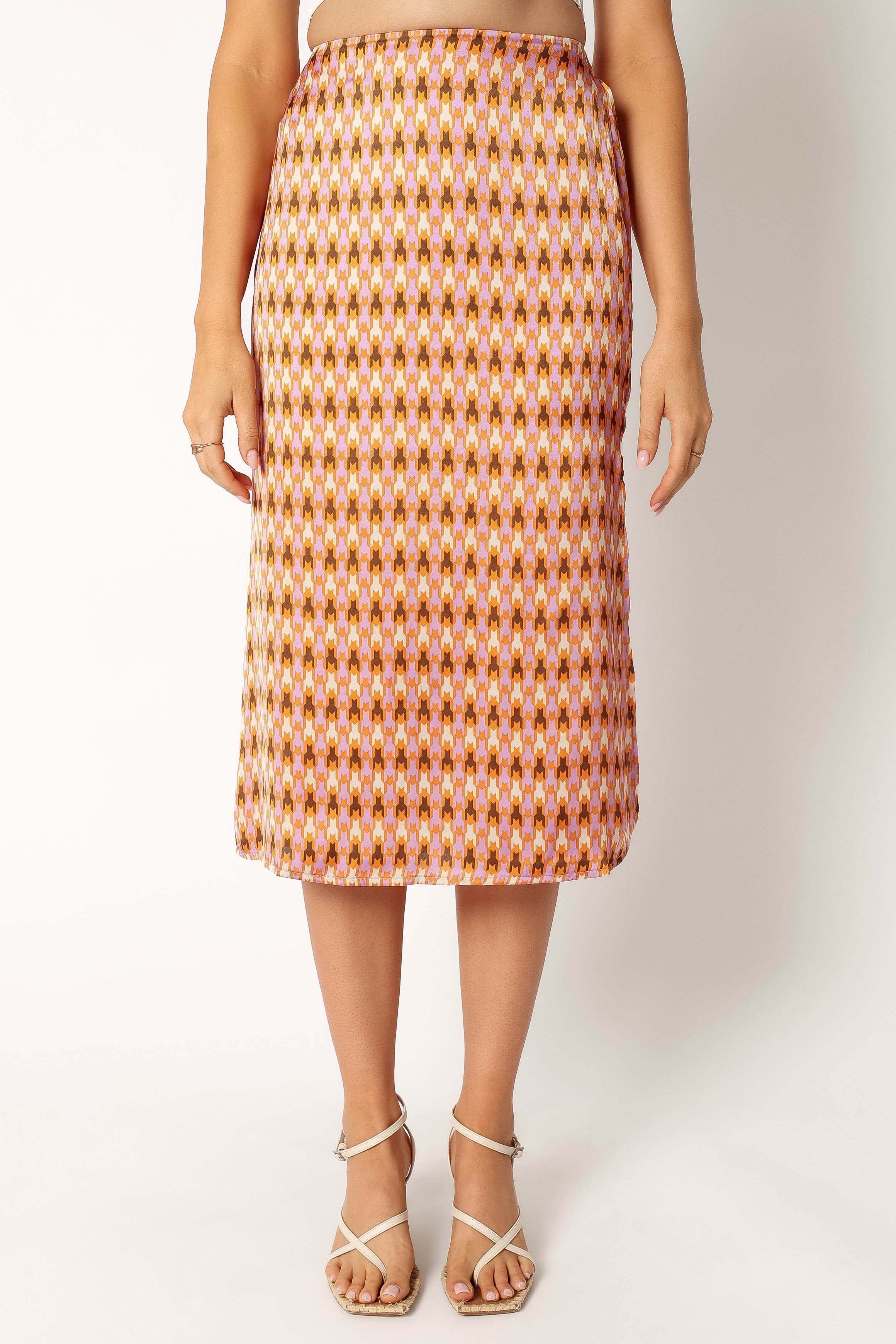 Marley Midi Skirt - Mocha - L - Image 27