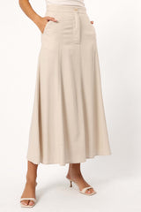 Odetta Maxi Skirt - Oatmeal - L - Image 16